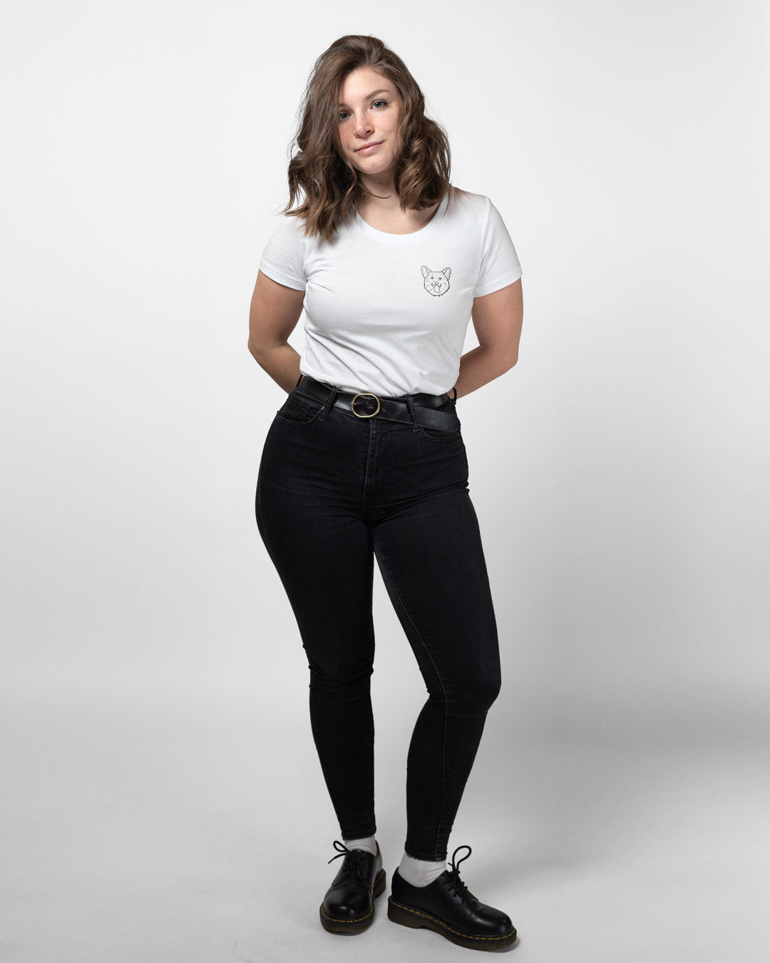 Welsh Corgi I Frauen Bio Baumwoll Shirt