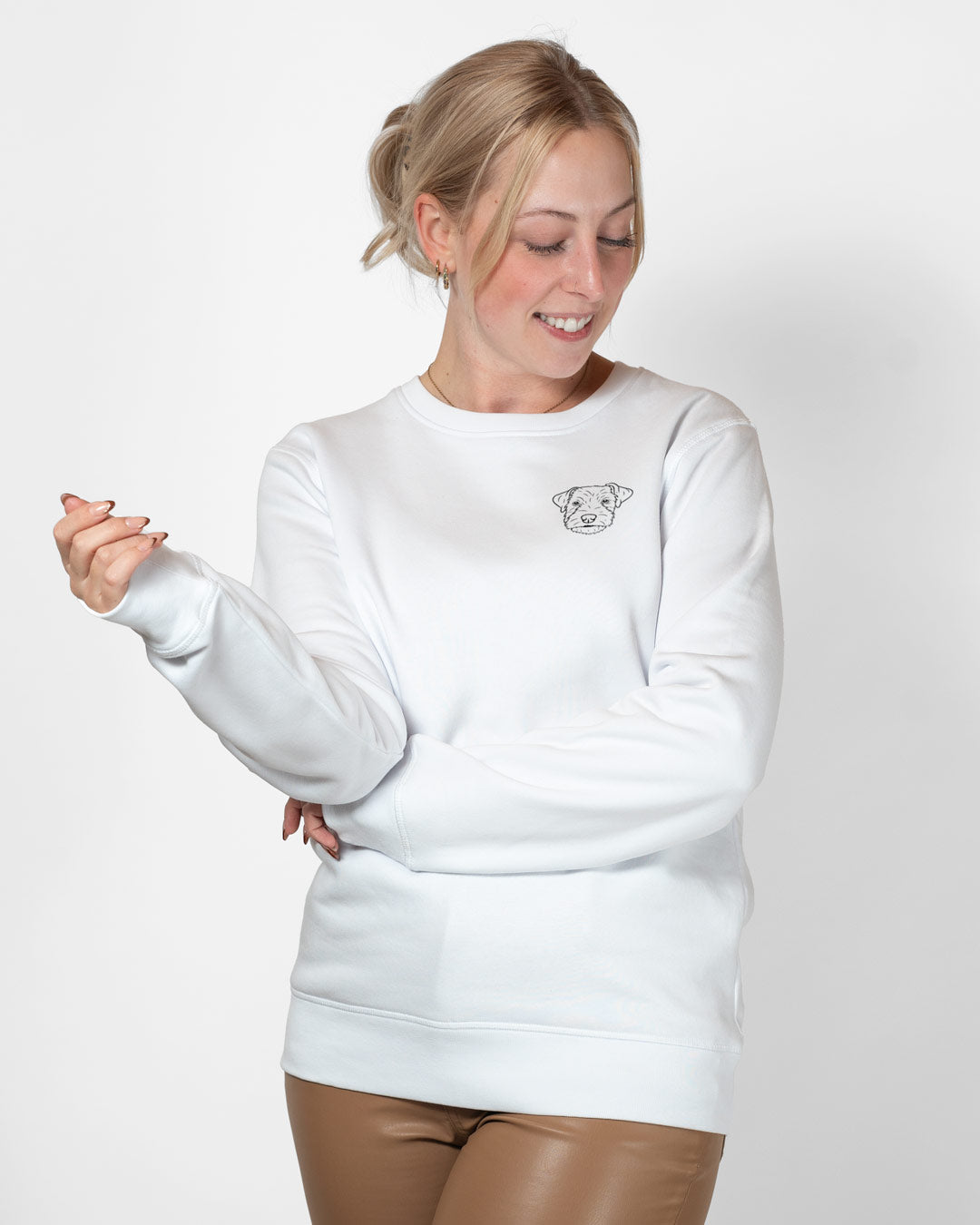 Parson Russell Terrier I Frauen Bio Baumwoll Sweater