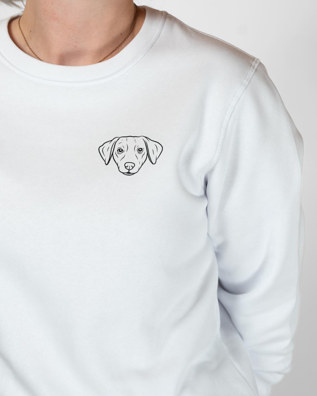 Jack Russell Terrier I Frauen Bio Baumwoll Sweater