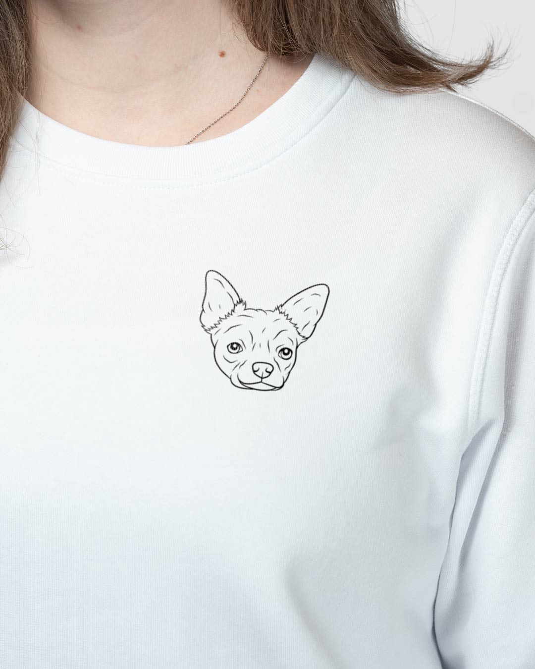 Chihuahua I Frauen Bio Baumwoll Sweater