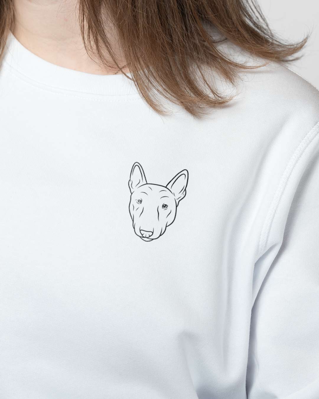 Bullterrier I Frauen Bio Baumwoll Sweater