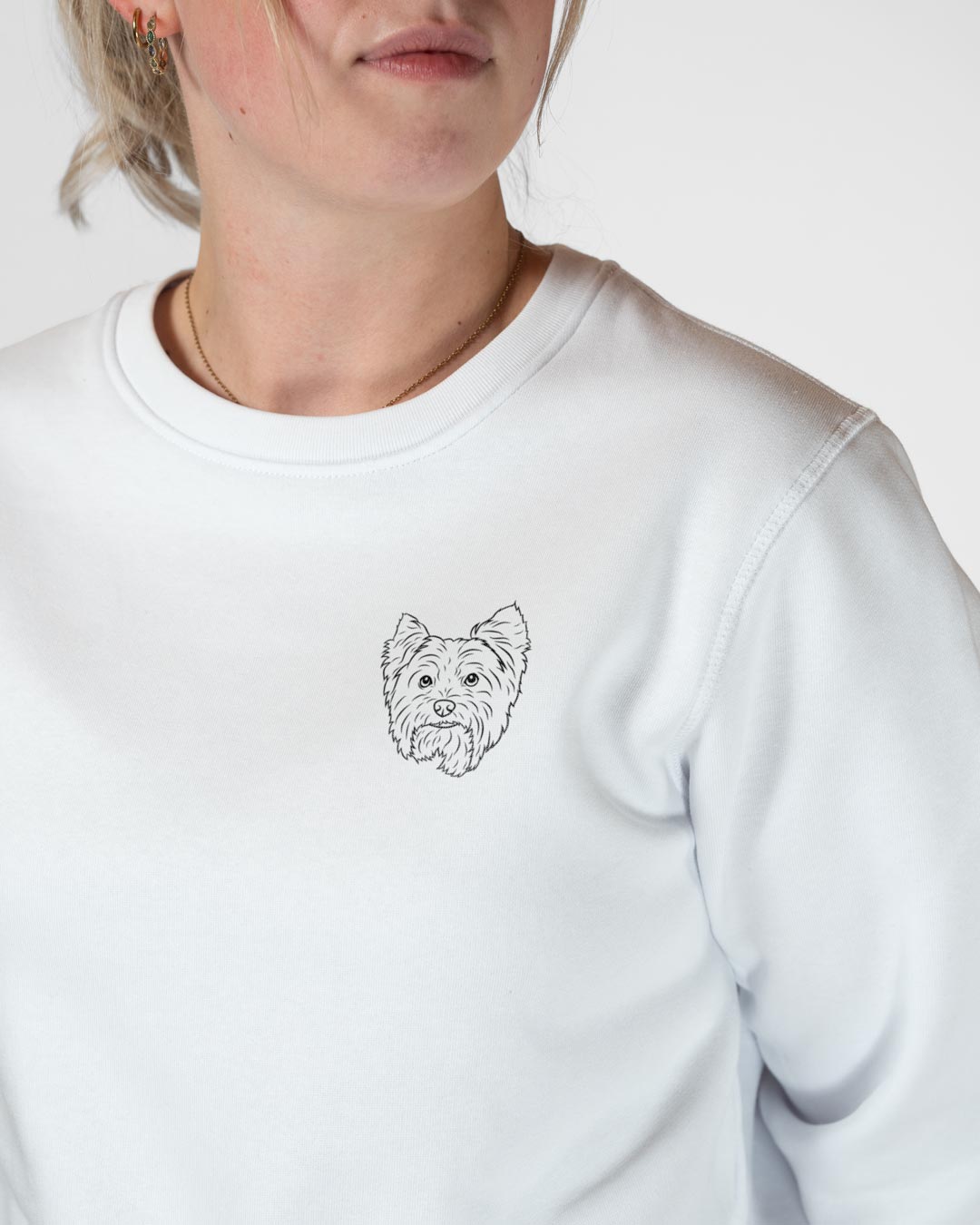West Highland Terrier I Frauen Bio Baumwoll Sweater