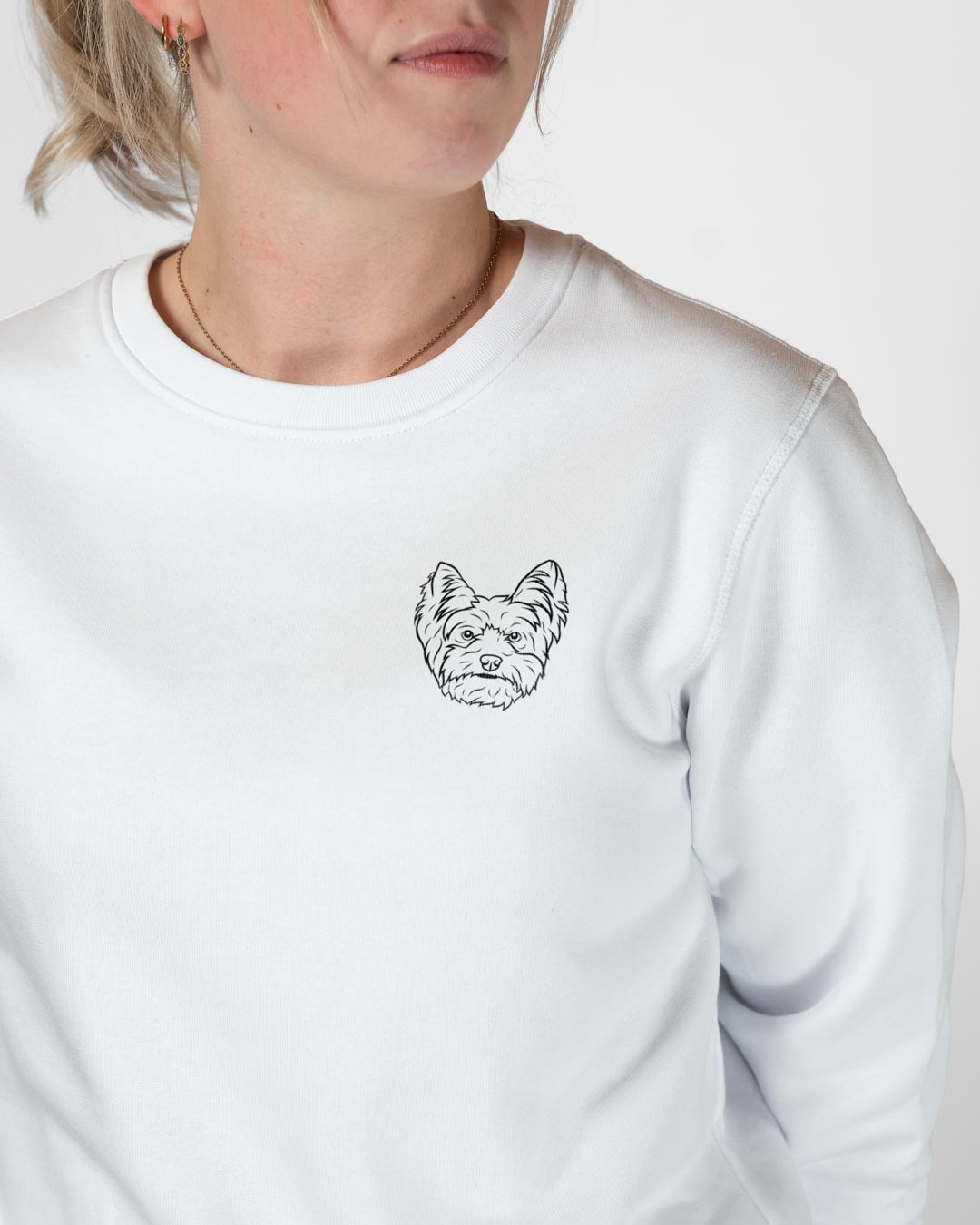 Yorkshire Terrier I Frauen Bio Baumwoll Sweater